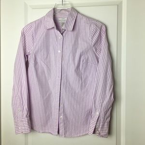J. Crew | Stretch Perfect Plaid Shirt